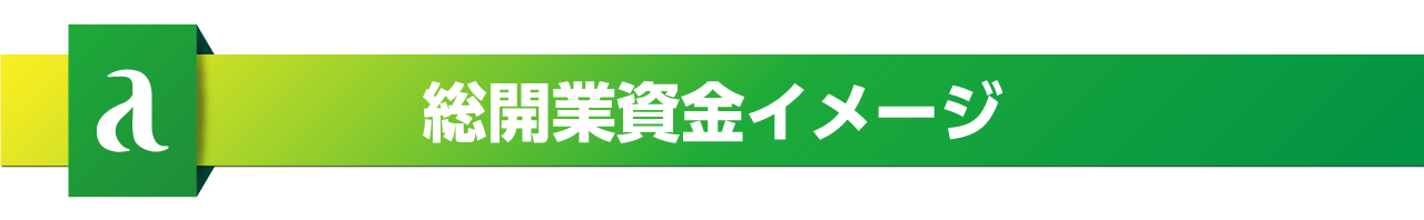 総開業資金イメージ